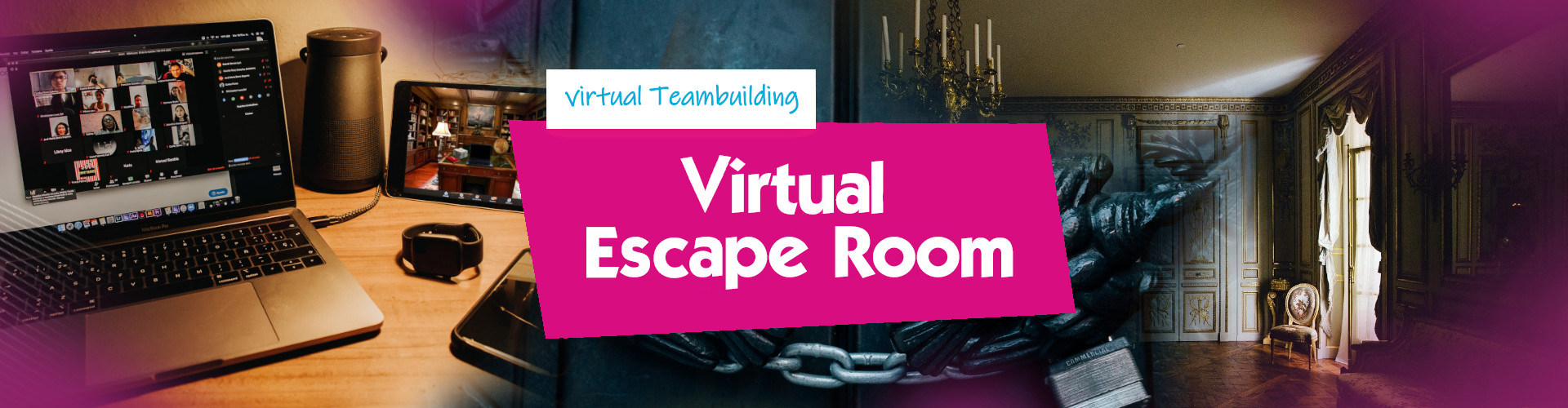 Virtual Escape Room banner